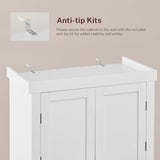 FIONESO 72” Pantry Cabinet, Kitchen Pantry Cabinet with 6 Doors Shelves and 1 Drawer, Tall Storage Cabinet, Cupboard with 4 Door for Kitchen, Dinging Room, Living Room, White FIONESO