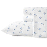 Stone Cottage - Full Sheets, Cotton Percale Bedding Set, Crisp & Cool Ideal Bedding Set (Blue Sketchy Ditsy, Full) Stone Cottage