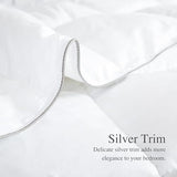 sunflower Comforter Twin Duvet Insert White Twin XL Comforter Down Alternative Filling 100% Cotton Shell All Season for Dorm Hypoallergenic Warm Breathable Noiseless Machine Washable with Corner Taps sunflower