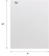 Hygloss Sticky Collage Boards - 24 Pack 8"x10" Self Stick Collage Boards for Kids - Peel & Stick Mounting Boards for Art Projects, School Crafts, Classrooms, and DIY Displays Hygloss