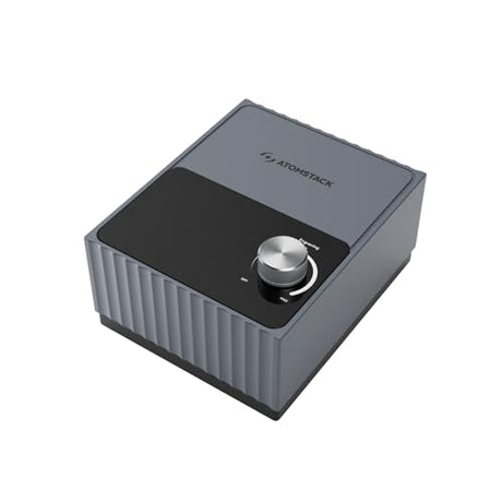 ATOMSTACK F40 Air Assist 10-60 L/min Laser Air Support Pump for Laser Cutters Airflow Engraver Faster and Deeper Cutting Lower Noise Lower Vibration ATOMSTACK
