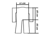 ZMDREAM Disposable Plastic Body Wraps Unisex PE Sauna Bath Suit for Far Infrared Full Body Coverage Pack of 10 ZMDREAM