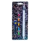 makerflo 12 Pieces Sublimation Mechanical Pencils With Erasers, 0.7MM Lead Refills, and Removable Chamber For Students, Drawing Writing Sketching Smudge Free makerflo