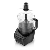 BLACK+DECKER Food Processor and Vegetable Chopper, Stainless Steel Blade, 8-Cup Capacity, 450W Power with Attachments to Shred, Slice, Mince, Grind, and Puree BLACK+DECKER
