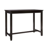 Linon Black 36 inch Counter Height Pub Claridge Table Linon