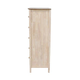 International Concepts Dresser with 5 Drawers ,Unfinished IC International Concepts