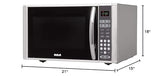 RCA 1.1 cu.ft. Countertop Microwave Oven, Stainless Frigidaire