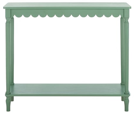 SAFAVIEH Home Collection Haven French Country Farmhouse Sage Console Table for Entryway, Living Room, Foyer SAFAVIEH