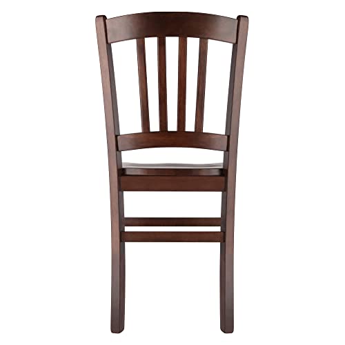 Winsome Madison Seating, Walnut Medium - WoodArtSupply