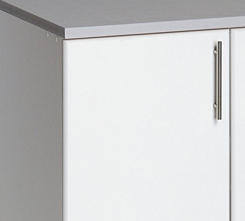 Prepac Elite 32" White Storage Cabinet with Adjustable Shelf - Versatile Base Cabinet for Any Room Prepac