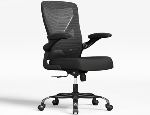 Ergalithic Ergonomic Office Chair - X-Shaped Computer Desk Chairs Comfy, Mesh High-Back Gaming Chair with Adjustable Lumbar Support, Executive Task Chair for Adults, Comfortable for Long Hours Ergalithic