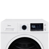 Midea 24 Inch Washer and Dryer Combo, All in One Washer and Dryer 2.7 cu.ft 26lbs, Ventless Washing Machine, Steam Care, Overnight Dry, 1400 RPM, 16 Cycles Front Load Washer, Full-Automatic, White Midea