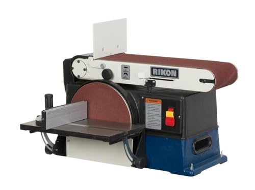 RIKON 50-120 6-by-48-Inch Belt 10-Inch Disc Sander RIKON Power Tools