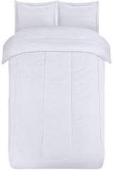 Utopia Bedding White Kids Comforter Set with 2 Pillow Shams, 3 Piece Soft Microfiber Twin Bed Comforter with Pillow Shams, Printed Kids Bedding for Boys and Girls, Lightweight, Breathable,Easy Care Utopia Bedding