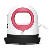 Easy Count E Mini Heat Press Machine, Small Heat Trasfer Machine Easy for Crafts, T-Shirt, Hats, Shoes, and Small HTV Vinyl Projects, Mini Portable Ironing Machine EasyCount E