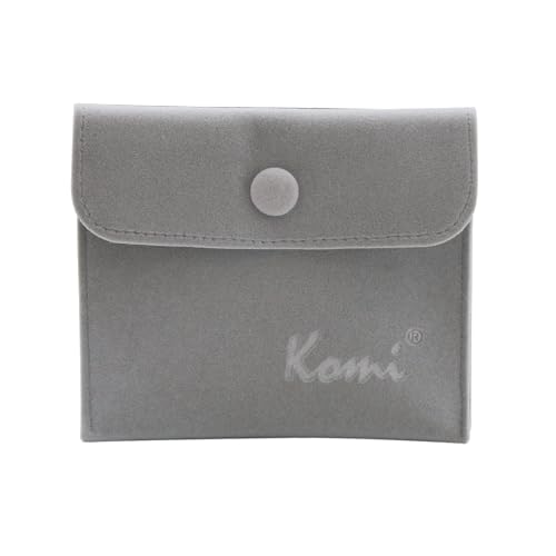 KOMI 4" Olive Wood Healing Comfort Hand Cross With Pouch - Wooden Holding Pocket Prayer Cross - Perfect Baptism or First Communion Gift Christian Gifts KOMI