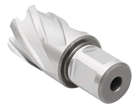 Accusize Industrial Tools Hss Annular Cutter, 1'' Diameter by 1'' Depth with 3/4'' Weldon Shank, Ansi Standard, 2080-2021 Accusize Industrial Tools