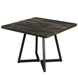 Tribesigns 31.5" Square Conference Table, Small Wooden Meeting Table for 2-4 People, Compact Office Table for Small Spaces, Seminar Room Tribesigns