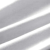 4U'LIFE Single Fitted Sheet, Prime 1800 Series, Ultra Soft & Comfortable, Double Brushed Microfiber (White, Full) 4U'LIFE