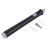 Electric Eraser Kit Automatic Pencil Eraser Battery Operated with 20 Eraser Refills Detailer Tool for Artists Sketching Pencils/Drafting Pencil/Graphite(Black) Walfront