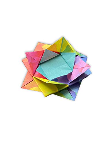 Origami Paper 500 sheets Rainbow Patterns 4" (10 cm): Double-Sided Origami Sheets Printed with 12 Different Colorful Patterns Tuttle Publishing