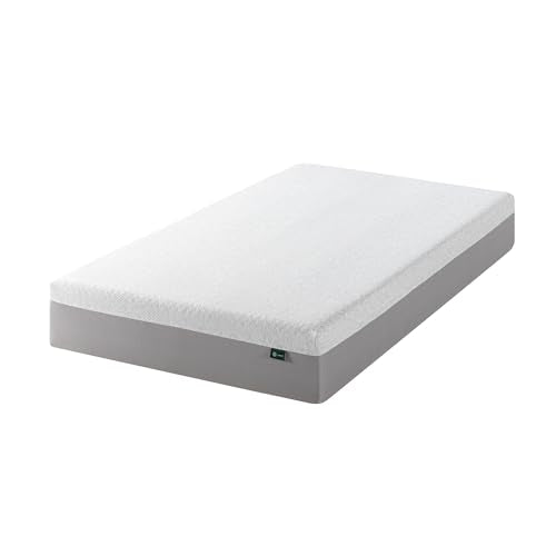 ZINUS 10 Inch Ultima Memory Foam Mattress [New Version], Twin, Fiberglass Free, Medium Firm Feel, Breathable Airflow Memory Foam, Certified Safe Foams & Fabric, Mattress in A Box ZINUS