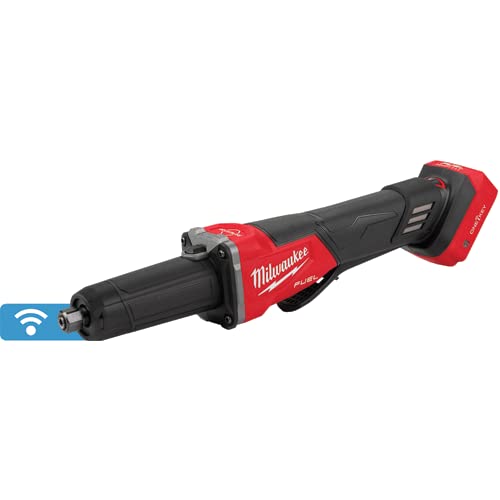 Milwaukee M18 FUEL Variable Speed, Braking Die Grinder, Paddle Switch w/ONE-KEY - No Battery, No Charger, Bare Tool Only - WoodArtSupply