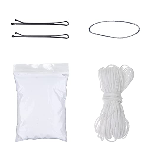 Taper Candle Mold Set-2PC Pillar Candle Molds -Perfect for Making Emergency Candles, Chime Candles, Table Candles-30 Ft. of Wick, A Mold Sealer and 2 Candle Wick Clips Included as a Gift.