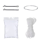Taper Candle Mold Set-2PC Pillar Candle Molds -Perfect for Making Emergency Candles, Chime Candles, Table Candles-30 Ft. of Wick, A Mold Sealer and 2 Candle Wick Clips Included as a Gift.
