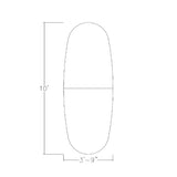 SKUTCHI DESIGNS INC. 10 Person Modular Conference Table with Metal T-Bases | Boat Oval Shape| Harmony Series | 10Ft | Black Cypress with Matte Black Base SKUTCHI DESIGNS INC.