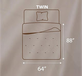 Utopia Bedding Comforters Twin Size, All Season Duvet Insert, Down Alternative Twin Comforter with Corner Tabs, Machine Washable Bed Comforter 64 x 88 Inches (White) Utopia Bedding