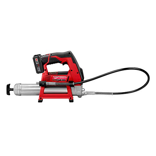 Milwaukee 2446-21XC M12 Cordless Lithium-Ion Grease Gun - WoodArtSupply