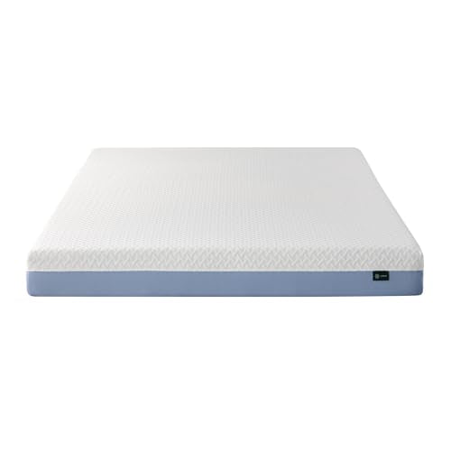 ZINUS 6 Inch Cooling Essential Memory Foam Mattress [New Version], Queen, Fiberglass Free, Medium Feel, Cooling Airflow Memory Foam, Certified Safe Foams & Fabric, Mattress in A Box Zinus