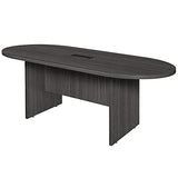 Regency Legacy Racetrack Conference Table with Tabletop Power & Data Port, 71", Ash Grey Regency