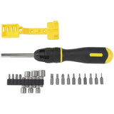 STANLEY Screwdriver Set, Multibit, Ratcheting, 20-Pack (62-574) STANLEY