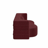 78" Oversized Convertible Folding Sleeper Sofa Bed, Fold Out Floor Lounge Sofa Couch with Curved Design, Cloud Teddy Fleece Upholstered Foldable Mattress Couch Cozy Sofabed for Living Room Eafurn