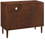 Crosley Furniture Everett Mid-Century Modern Media Console, Mahogany Crosley Furniture