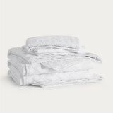 Bedsure Quilts Queen Size - Lightweight Bedspreads Queen Size with Basket Weave Pattern, Soft Quilt Bedding Set, White Comforter Set Coverlet for All Seasons with 2 Pillow Shams (90" x 96") Bedsure
