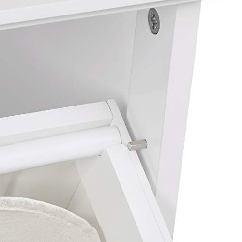 Ellsworth Tilt-Out Laundry Hamper, White RiverRidge