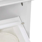 RiverRidge Somerset Tilt-Out Laundry Hamper, White RiverRidge