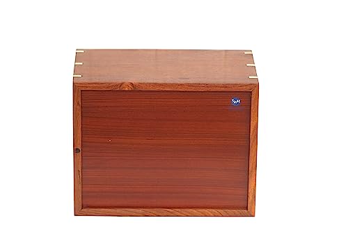 Wooden Urn Box For Human Ashes | Wood Cremation urns | Handmade Urn Box For Male and Female | Adult Urns | Funeral Urns | Burial urns | Decorative Urns | Rosewood Urns | Brass Cross urns Solid Wood Handicrafts
