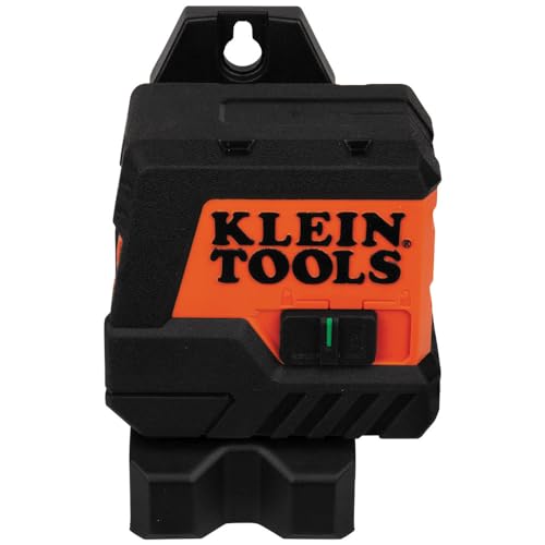 Klein Tools 93MCLG Self-Leveling Laser Level, Mini Cross-Line Level, Leveling Alignment Tool, Bright Green Horizontal and Vertical Lines Klein Tools