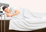 Utopia Bedding White 100% Cotton Blanket [Full Size - 90x84 Inch] 350GSM Lightweight, Soft and Breathable Thermal Blanket for All Seasons Utopia Bedding