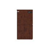 AFI, Marion Queen Wood Murphy Bed Chest with 6" Mattress, Storage Drawer, & Built-in Charger, Walnut AFI