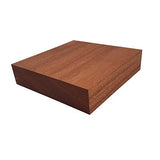 Mahogany Lumber Bowl Blanks (1pc) (2" x 6" x 6") Barrington Hardwoods
