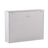 SEI Furniture Willingham Wall Mount Folding Desk, White SEI Furniture