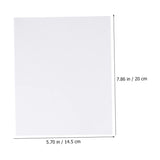 DOITOOL 10pcs Sheets Shrink Film Thermal Solder Shrinking Crafts for Small Covers Wraps Making Clear Shrink Wrap Heat Shrinkable Paper Craft Craft Marking Shrink Paper Pp DOITOOL