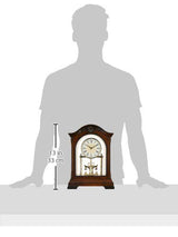 Bulova B1845 Durant Chiming Clock, Walnut Bulova