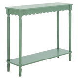 SAFAVIEH Home Collection Haven French Country Farmhouse Sage Console Table for Entryway, Living Room, Foyer SAFAVIEH