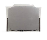 Acme Kaitlyn Wooden Frame Mirror with LED in White and Champagne Acme